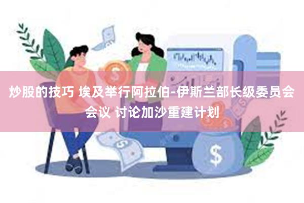 炒股的技巧 埃及举行阿拉伯-伊斯兰部长级委员会会议 讨论加沙重建计划