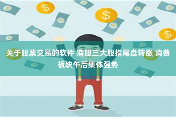 关于股票交易的软件 港股三大股指尾盘转涨 消费板块午后集体强势