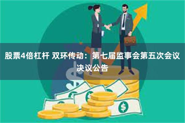 股票4倍杠杆 双环传动：第七届监事会第五次会议决议公告
