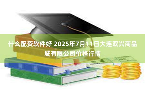 什么配资软件好 2025年7月11日大连双兴商品城有限公司价格行情