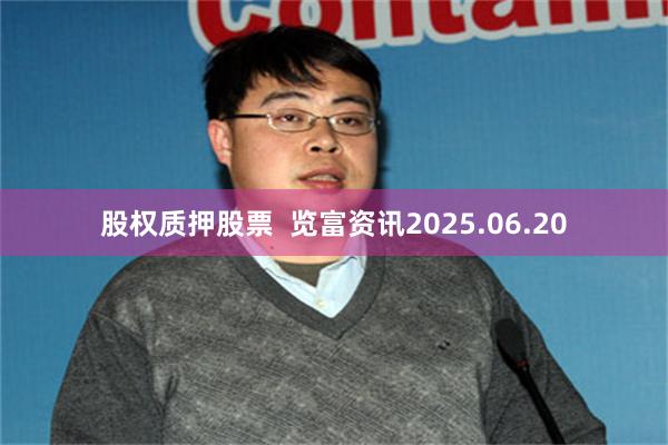 股权质押股票 览富资讯2025.06.20