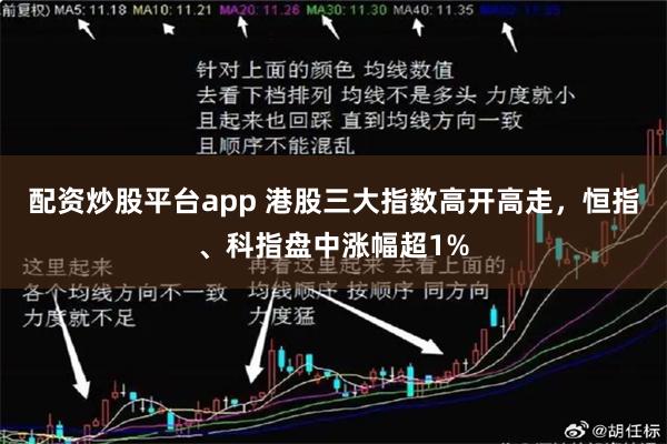 配资炒股平台app 港股三大指数高开高走，恒指、科指盘中涨幅超1%