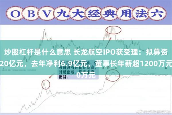 炒股杠杆是什么意思 长龙航空IPO获受理：拟募资20亿元，去年净利6.9亿元，董事长年薪超1200万元