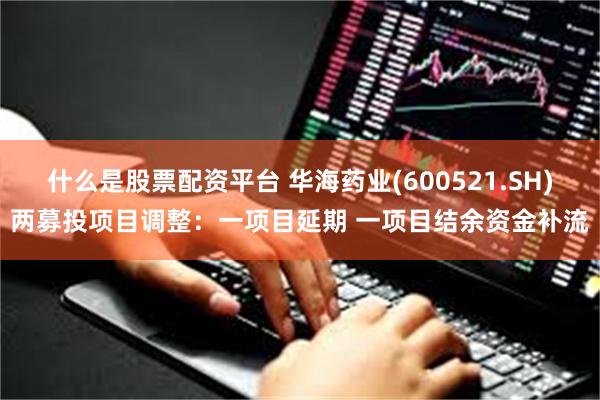 什么是股票配资平台 华海药业(600521.SH)两募投项目调整：一项目延期 一项目结余资金补流