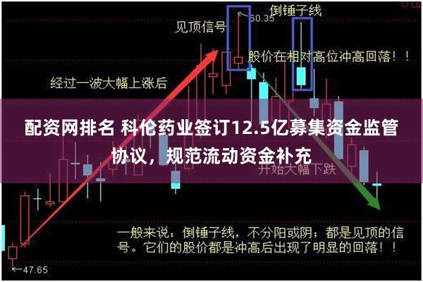 配资网排名 科伦药业签订12.5亿募集资金监管协议，规范流动资金补充