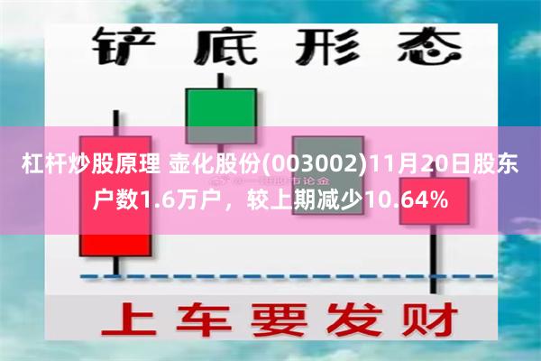 杠杆炒股原理 壶化股份(003002)11月20日股东户数1.6万户，较上期减少10.64%