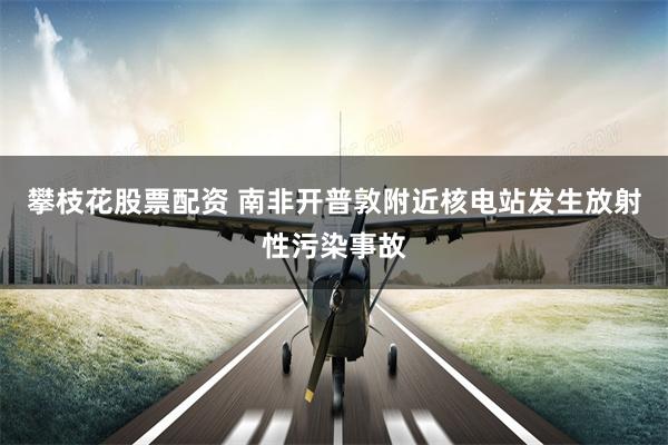 攀枝花股票配资 南非开普敦附近核电站发生放射性污染事故