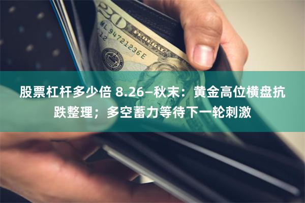 股票杠杆多少倍 8.26—秋末：黄金高位横盘抗跌整理；多空蓄力等待下一轮刺激