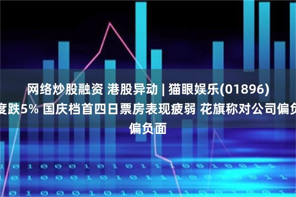 网络炒股融资 港股异动 | 猫眼娱乐(01896)一度跌5% 国庆档首四日票房表现疲弱 花旗称对公司偏负面